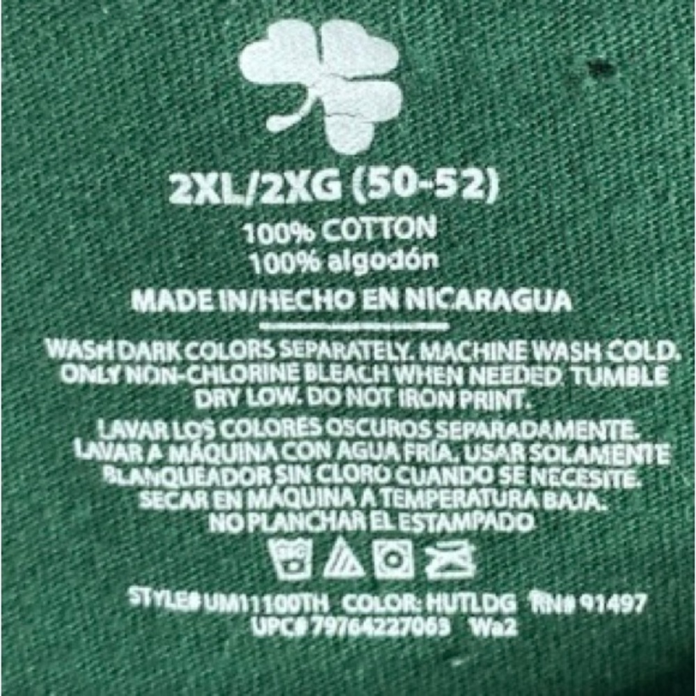 🍀Unisex Born Lucky Tee - Picture 3 of 8